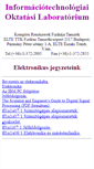 Mobile Screenshot of itl7.elte.hu