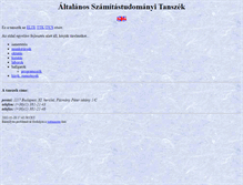 Tablet Screenshot of formed2008.inf.elte.hu