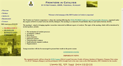 Desktop Screenshot of frontiers.elte.hu