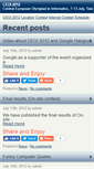 Mobile Screenshot of ceoi2012.elte.hu