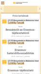 Mobile Screenshot of esztetika.elte.hu