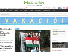 Tablet Screenshot of meridian.apaczai.elte.hu
