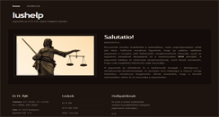 Desktop Screenshot of iushelp.elte.hu