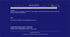 Desktop Screenshot of geogr2005.elte.hu