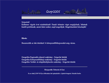 Tablet Screenshot of geogr2005.elte.hu