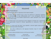 Tablet Screenshot of len.elte.hu