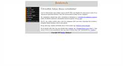 Desktop Screenshot of benbe.web.elte.hu