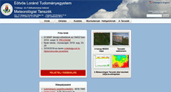 Desktop Screenshot of nimbus.elte.hu