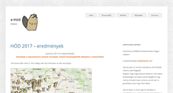 Desktop Screenshot of e-hod.elte.hu