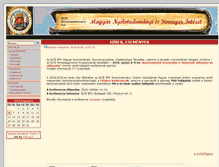Tablet Screenshot of mnyfi.elte.hu