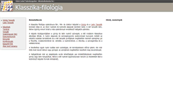Desktop Screenshot of class-phil.elte.hu