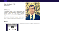 Desktop Screenshot of lakis.web.elte.hu